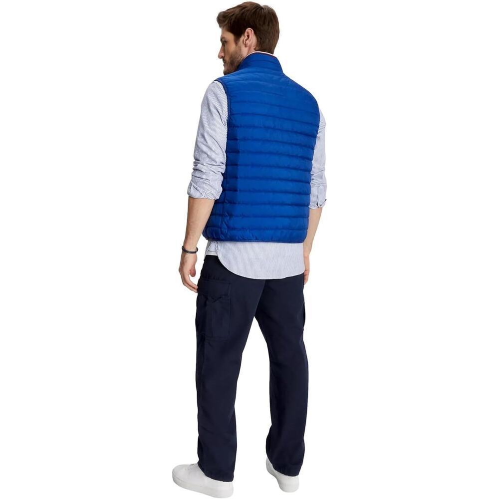 Tommy Hilfiger Men's Lightweight Puffer Packable Vest, MidnightBlue, XXL - Picture 2 of 8